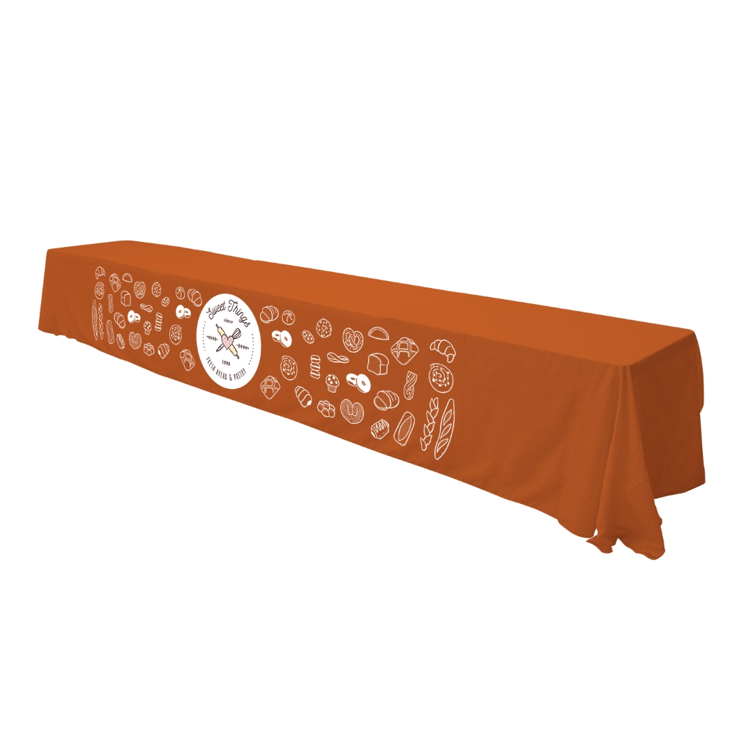 16' Economy Table Throw (Full-Color Front Only) 1