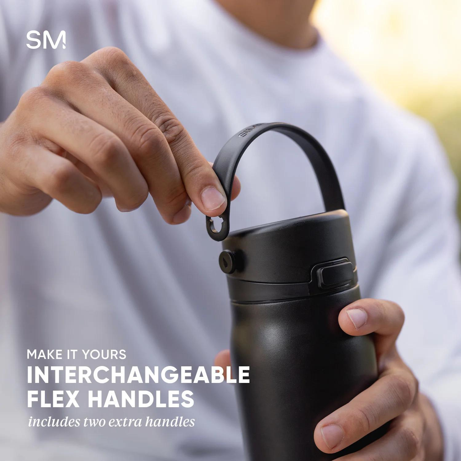 24 oz Simple Modern® Double-Walled Insulated Mesa Sport with Covered Chug Water Bottle 12