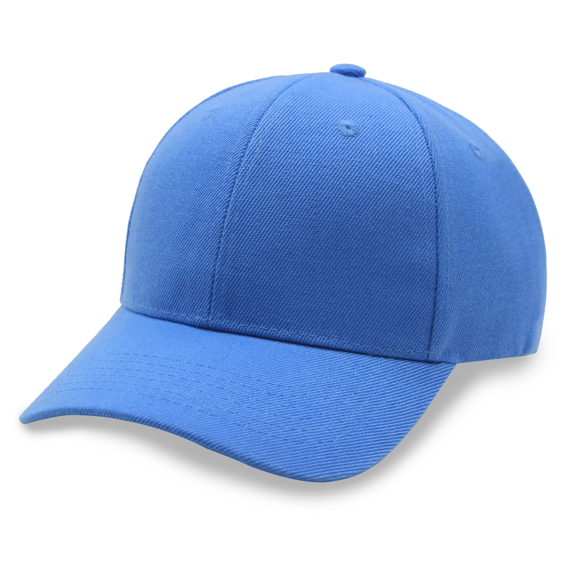 Baseball Cap 6 Panels Poly Twill Constructed