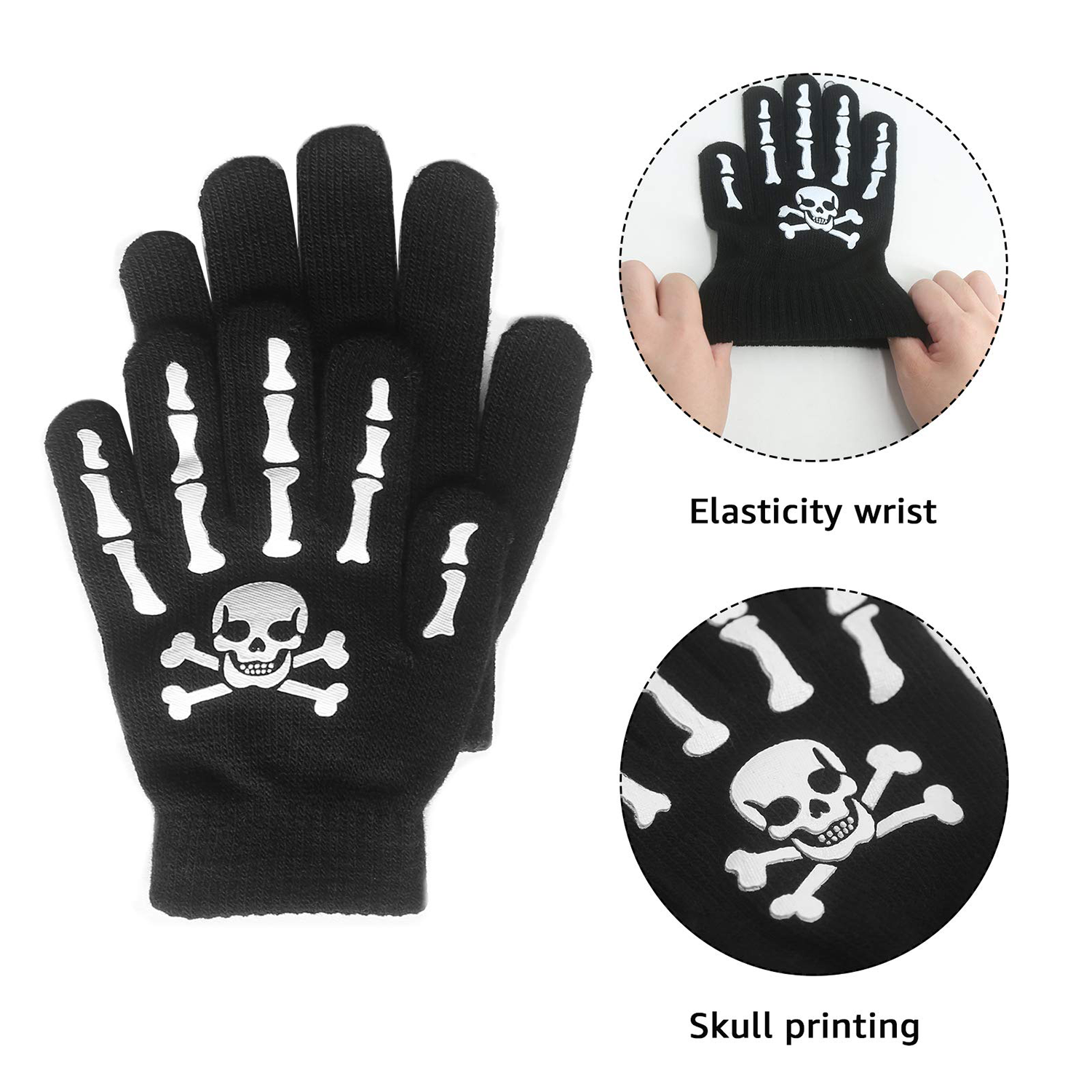 Magic Halloween Kid Gloves 7