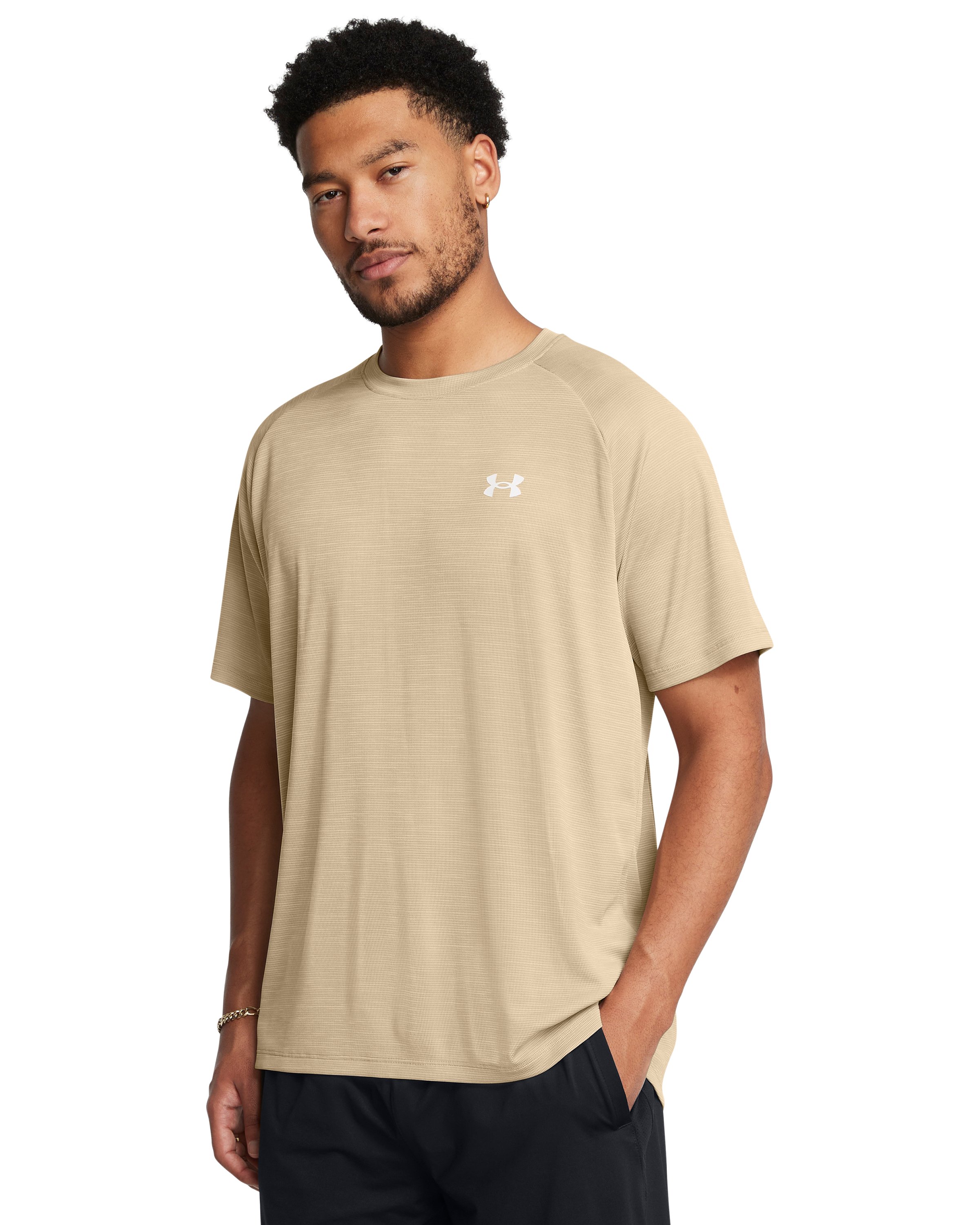 UA Tech Textured Men's Short Sleeve 12