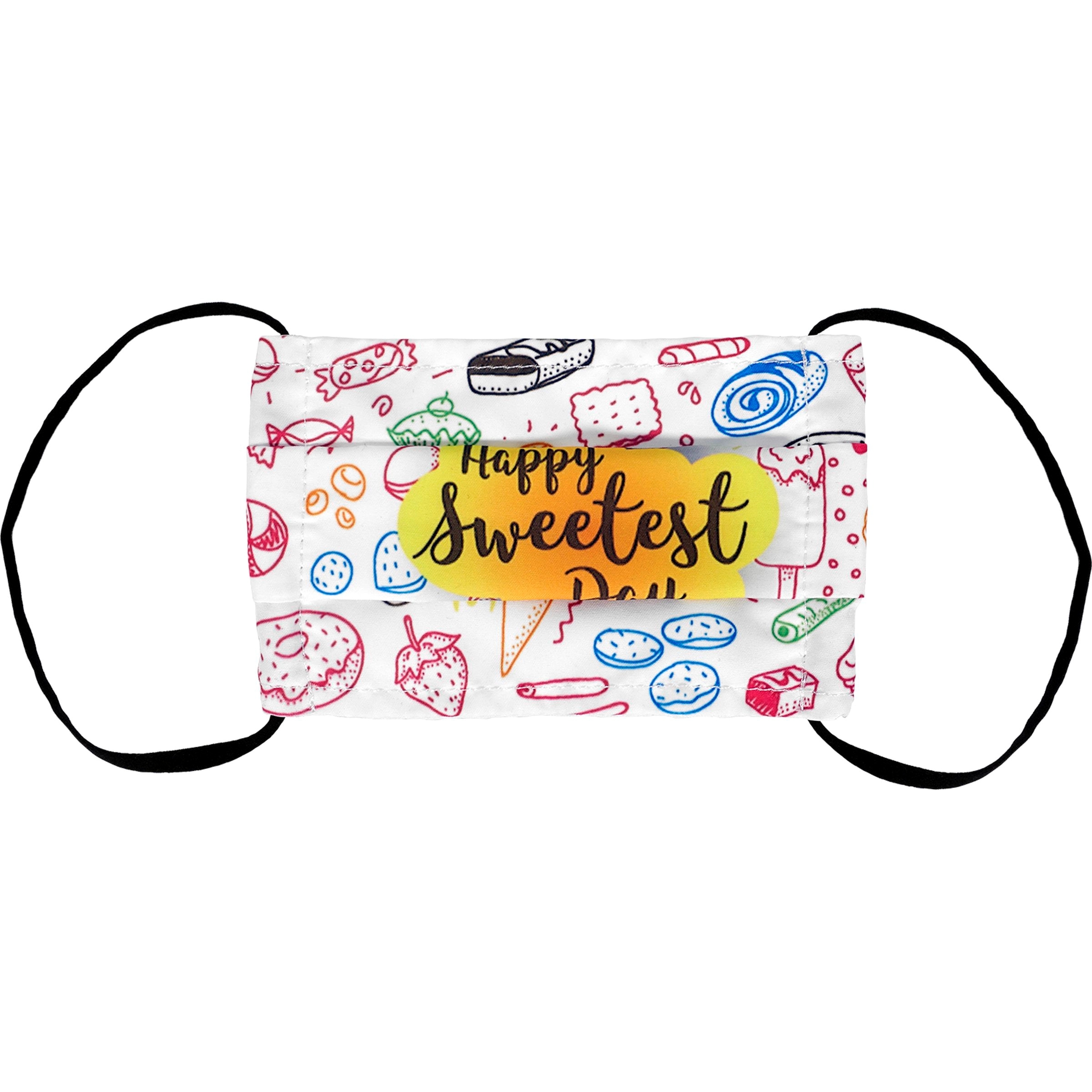 Children's Full Color Pleated Face Mask 4