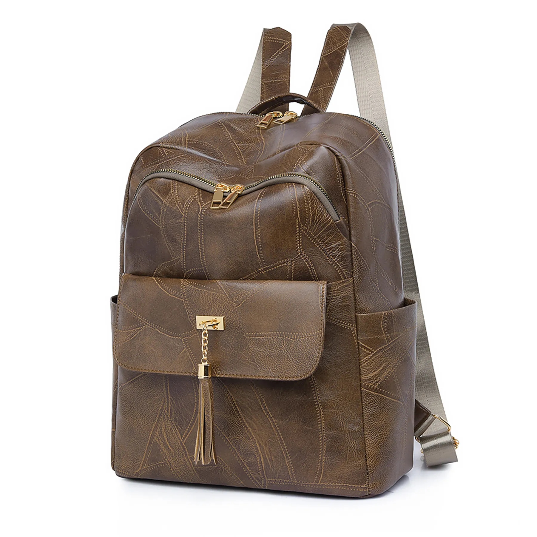 PU Retro Travel Women's Backpack 2