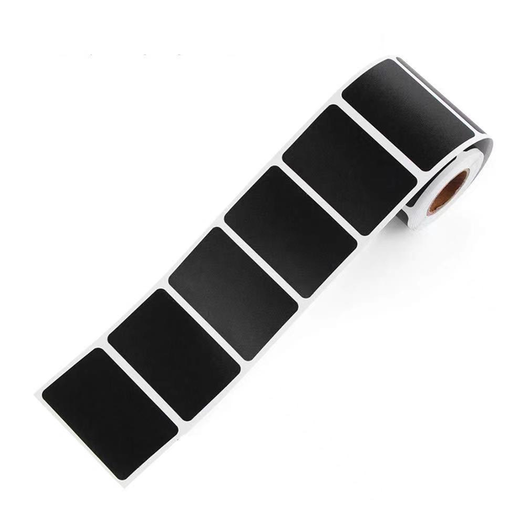 Rectangular Black Sticker Roll 4