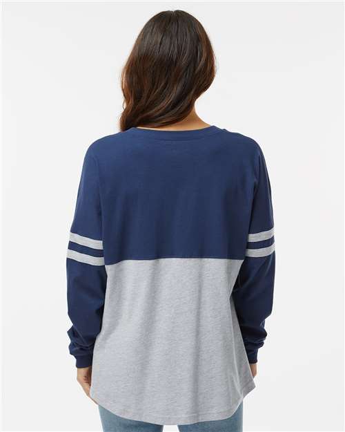 Women's Pom Pom Long Sleeve Jersey T-Shirt - BW3514 38