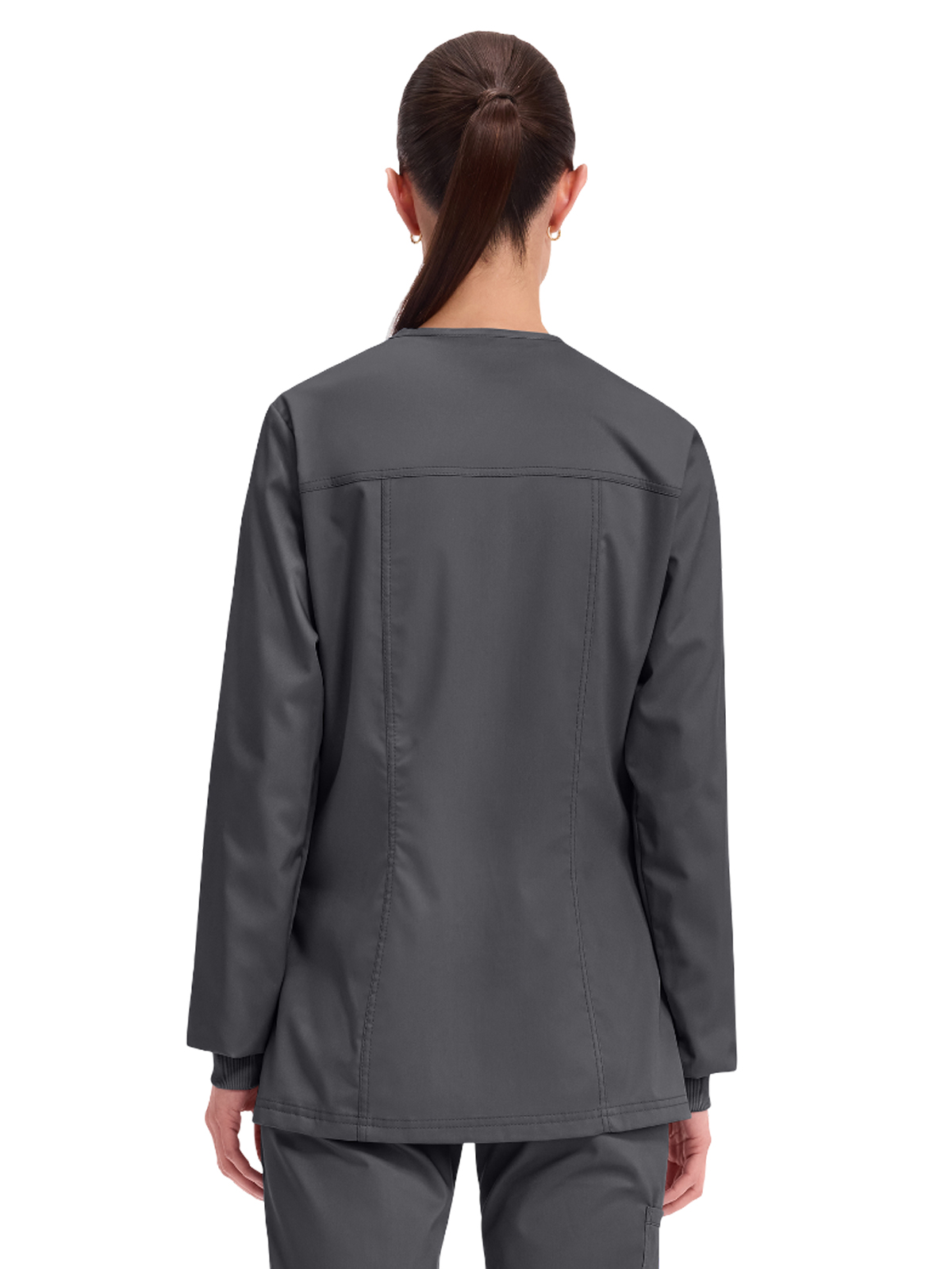 Cherokee - Workwear Revolution - Women's 3-Pocket Snap Front Jacket 38