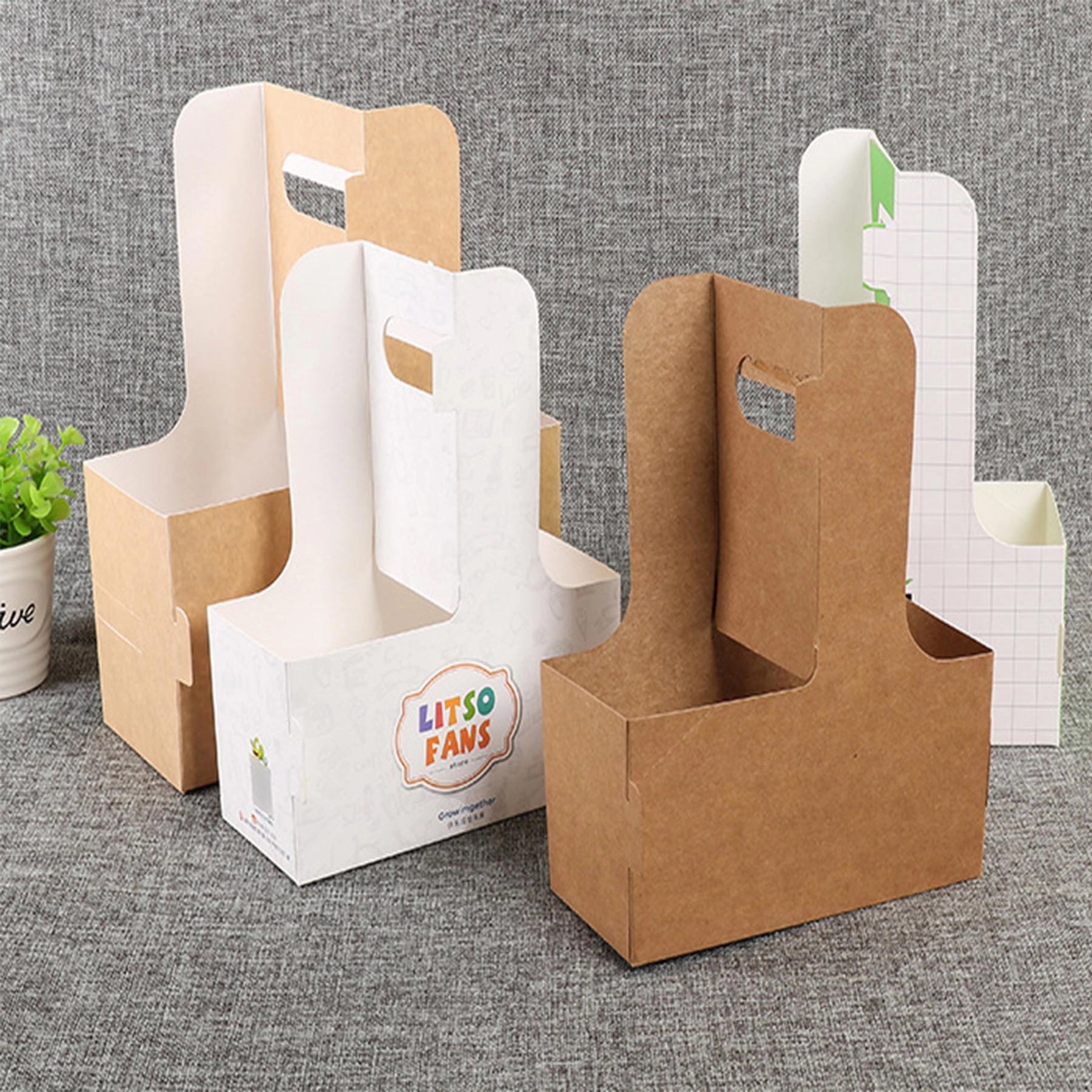 2 Drink Carrier With Handle 5