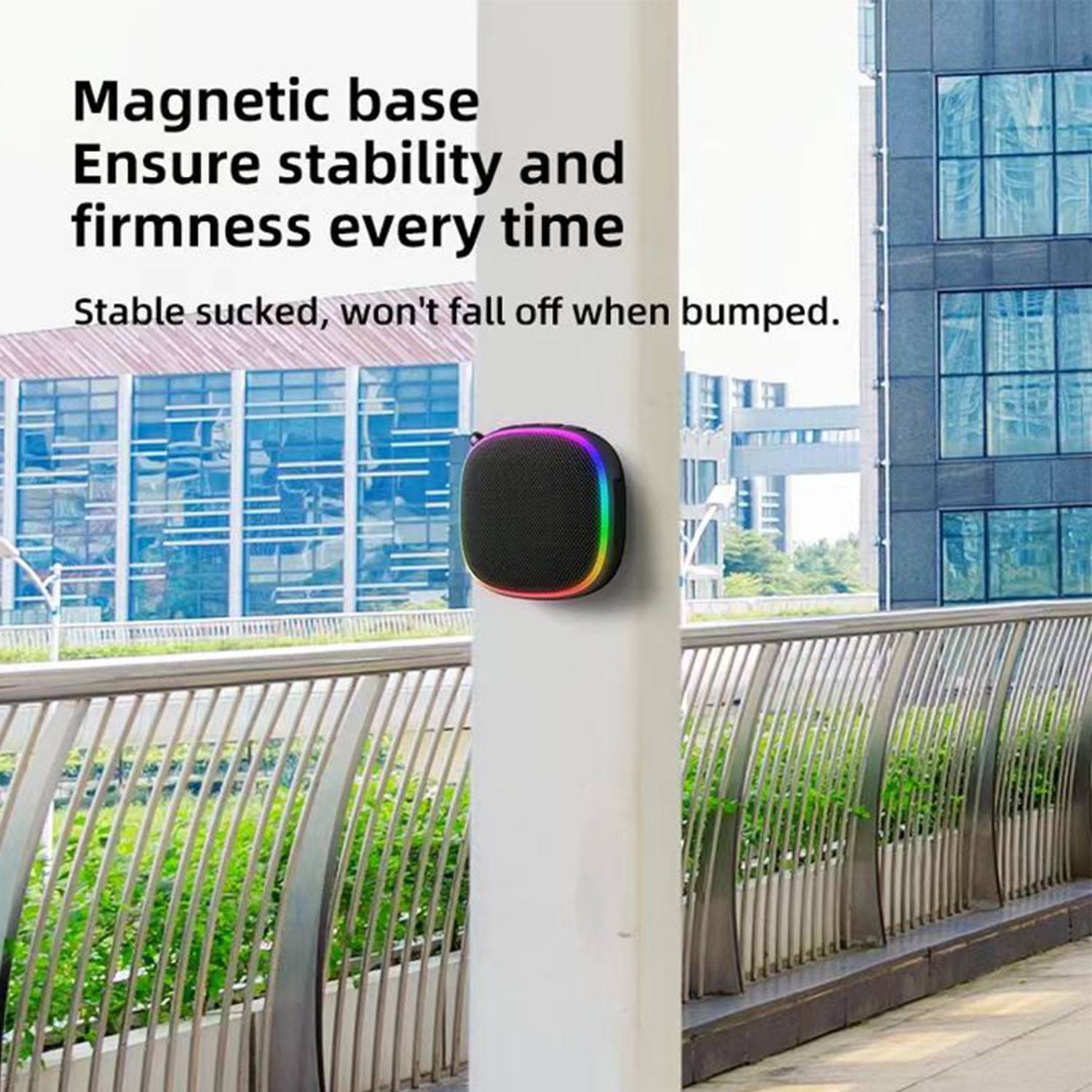 Mini Magnetic Bluetooth Speaker 6