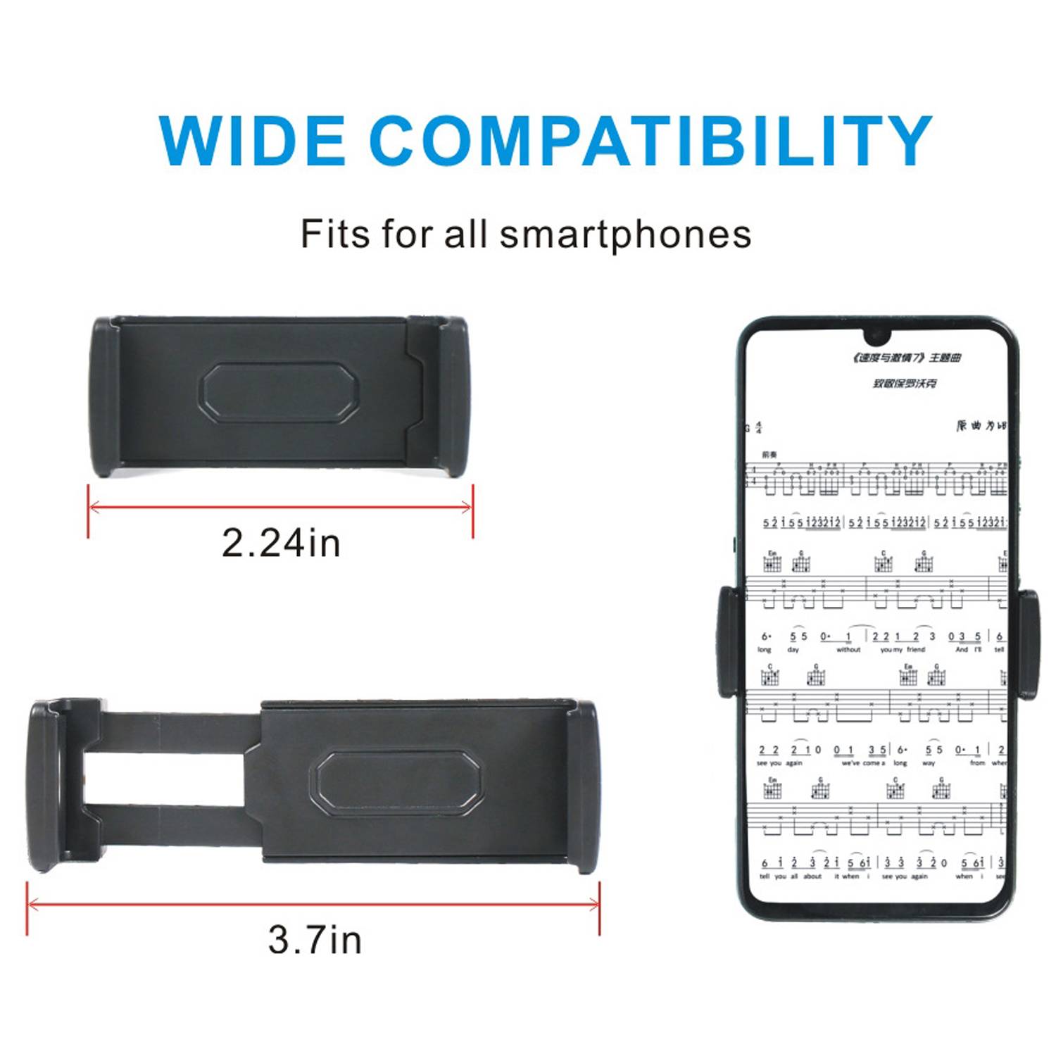 Plastic Flexible Microphone Phone Holder 6