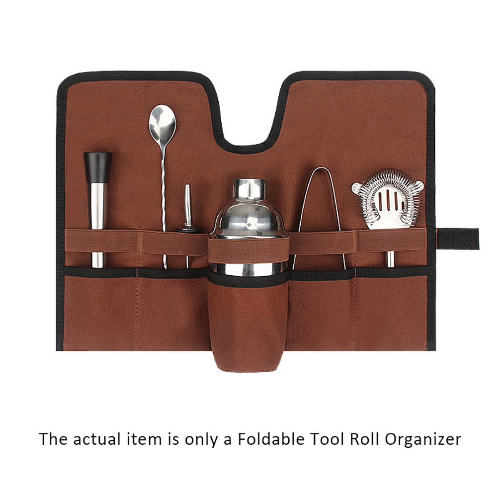 Foldable Tool Roll Organizer with Multi Pocket 2
