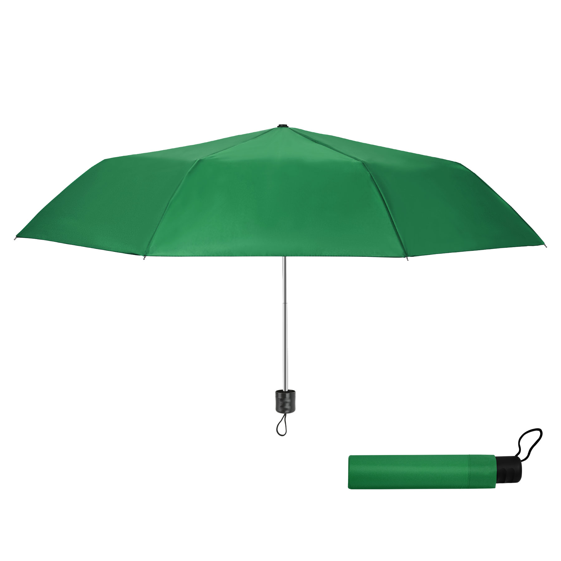 42" Arc Manual Open Compact Folding Umbrella 6