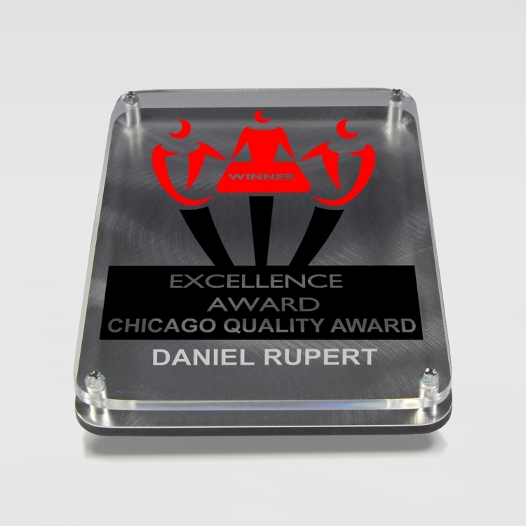 Spirit Floating Awards (5"W x 7"H x 11/18"D) - 4 Color Process 2