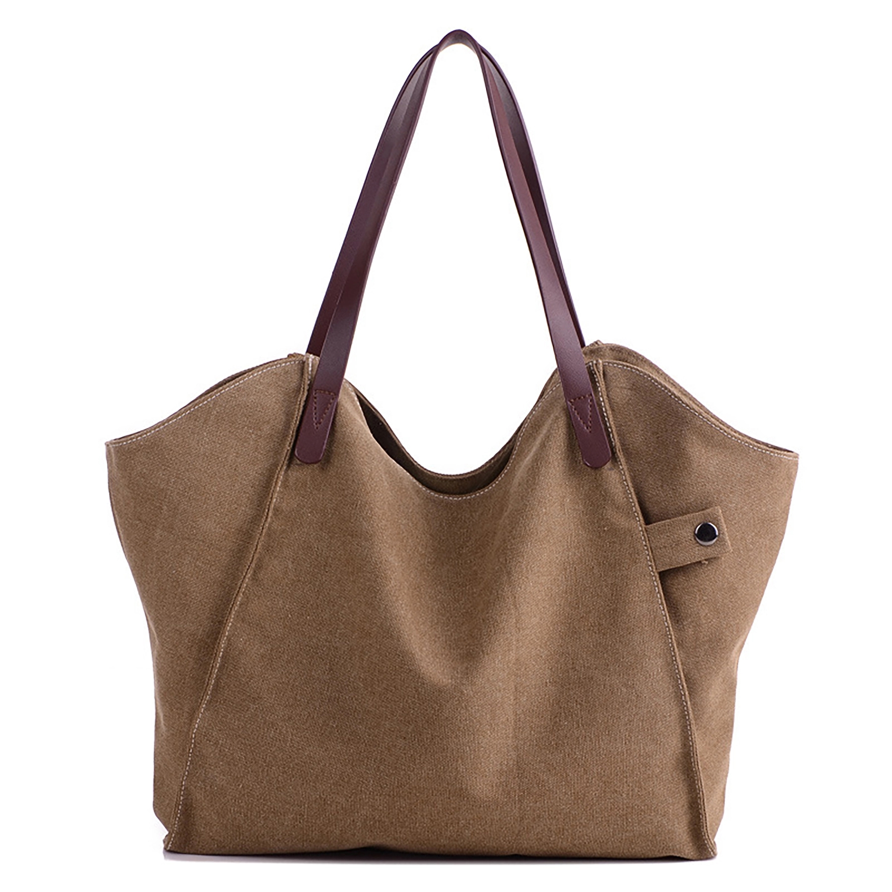Canvas Tote Bag Handbags For Women, custom tote bag with logo imprint 7
