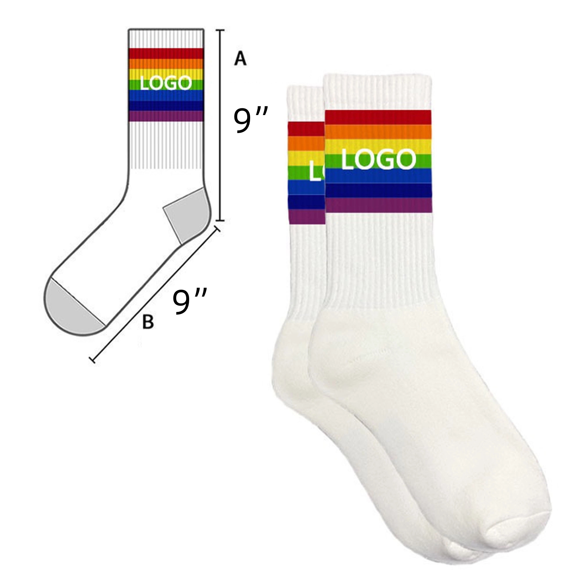 Rainbow Sock 3