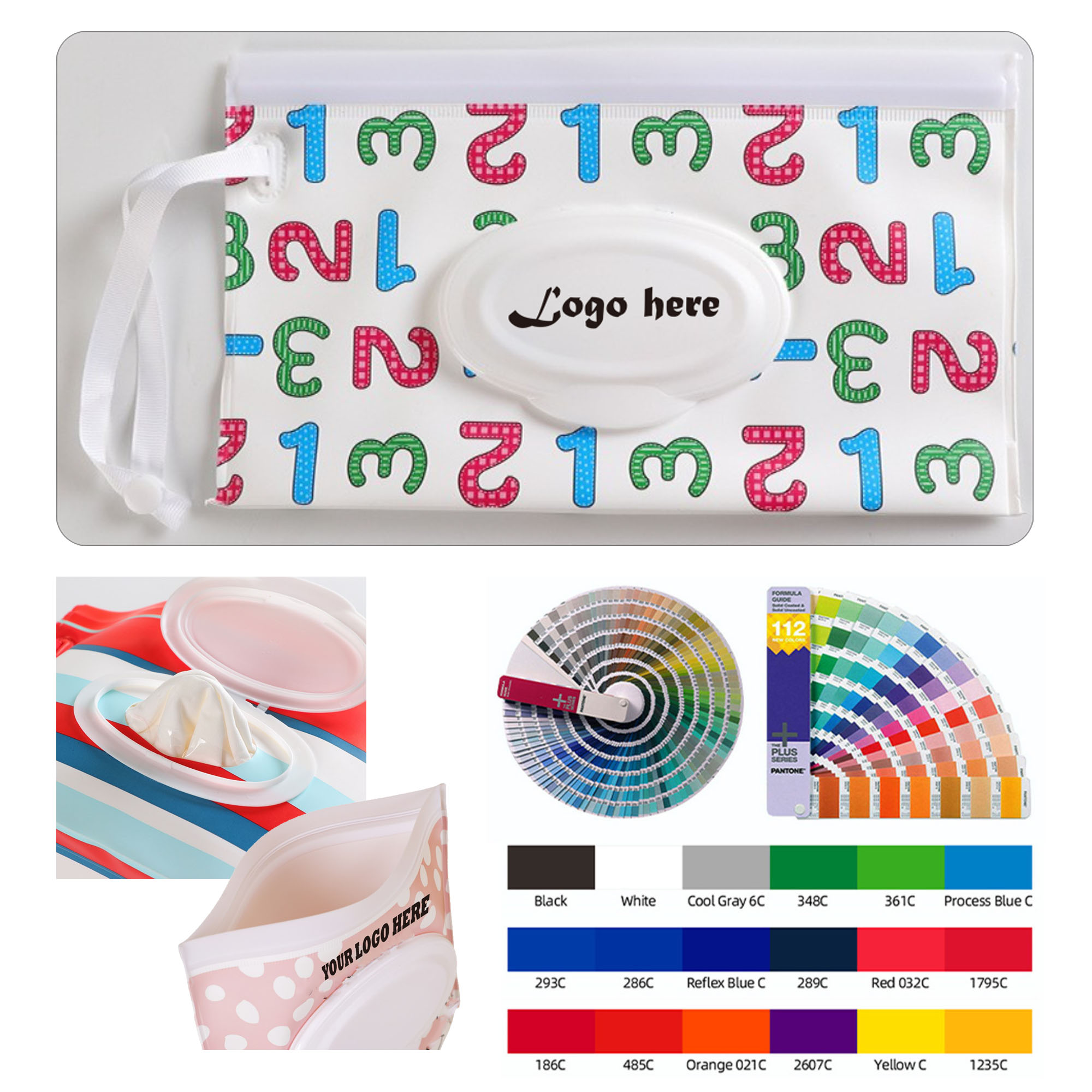 Flip-Top Detachable Tissue Paper Bag 2