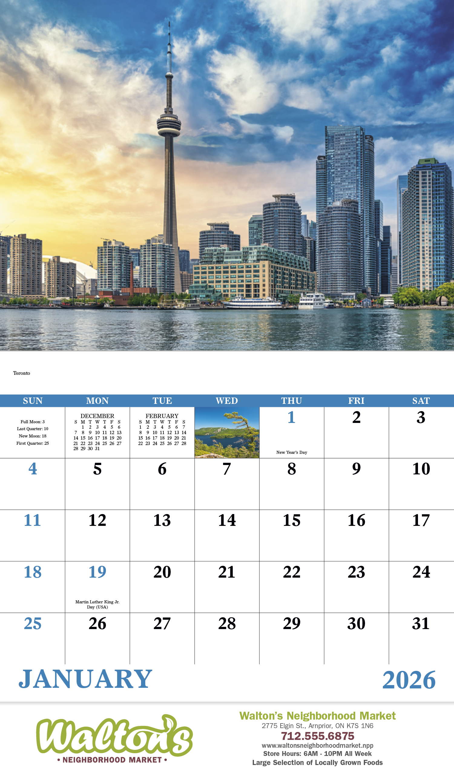 Good Value™ Images of Ontario - Stapled Calendar 14