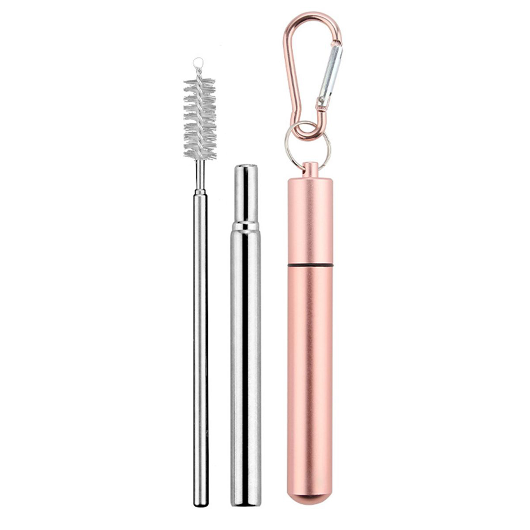Portable Stainless Steel Telescopic Straw 14