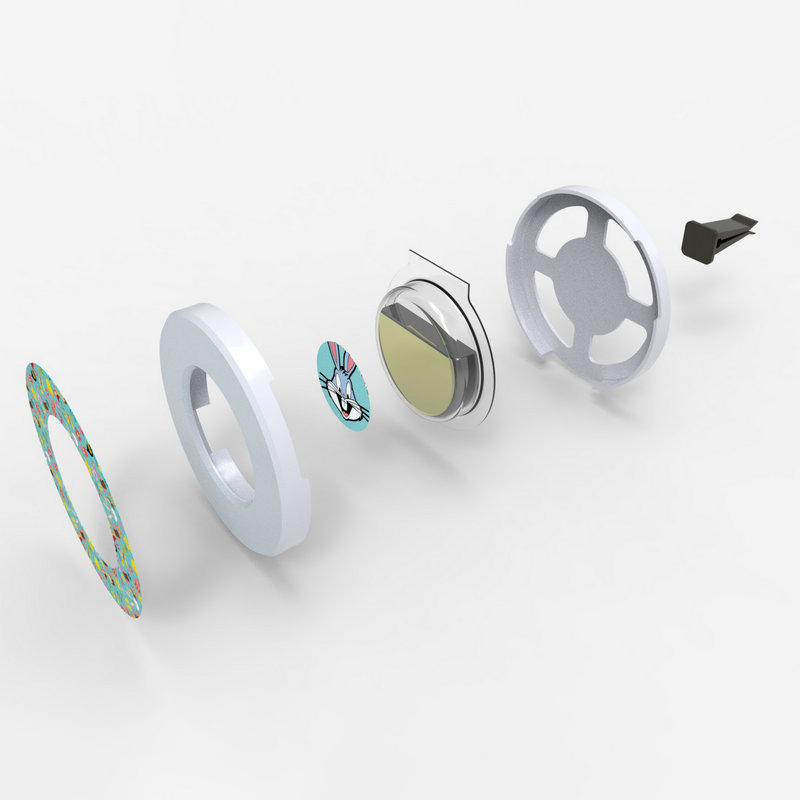 Round Car Aroma Diffuser Vent Clip 7