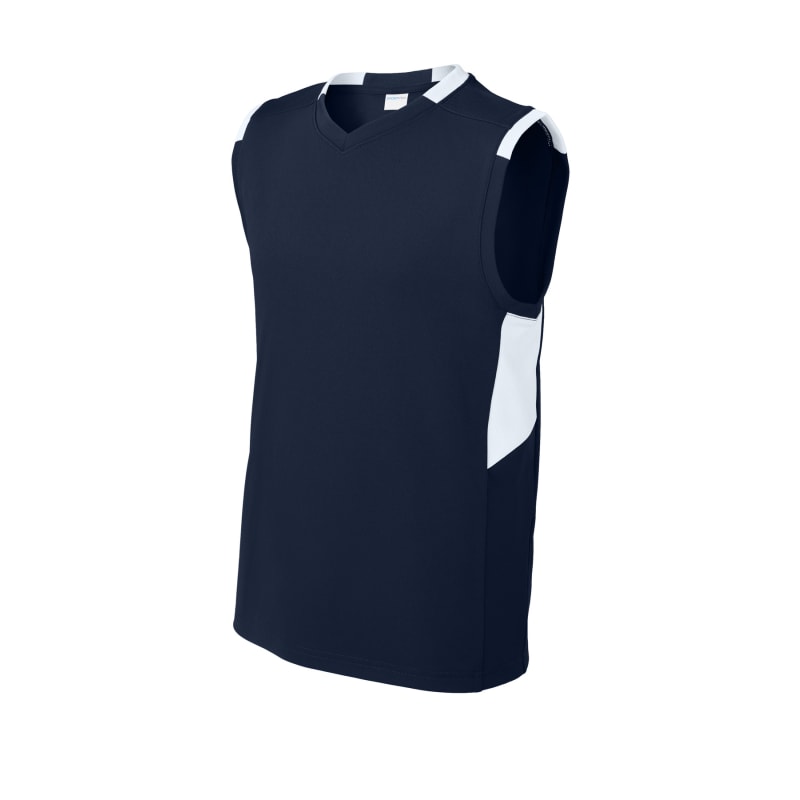 Sport-Tek Youth Club Sleeveless V-Neck 4