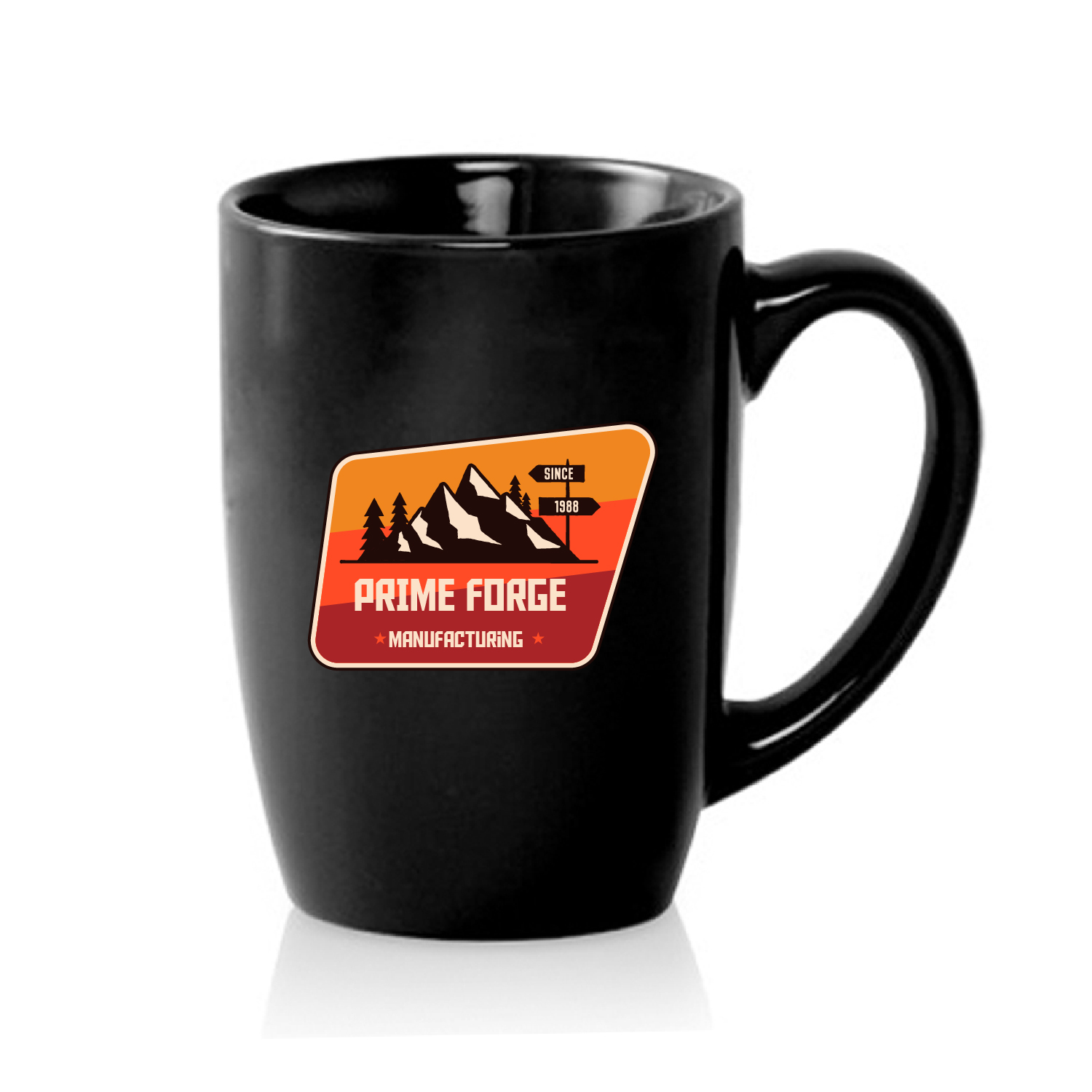16 oz. Classic Mocha Ceramic Mug (Full Color Imprint) 8