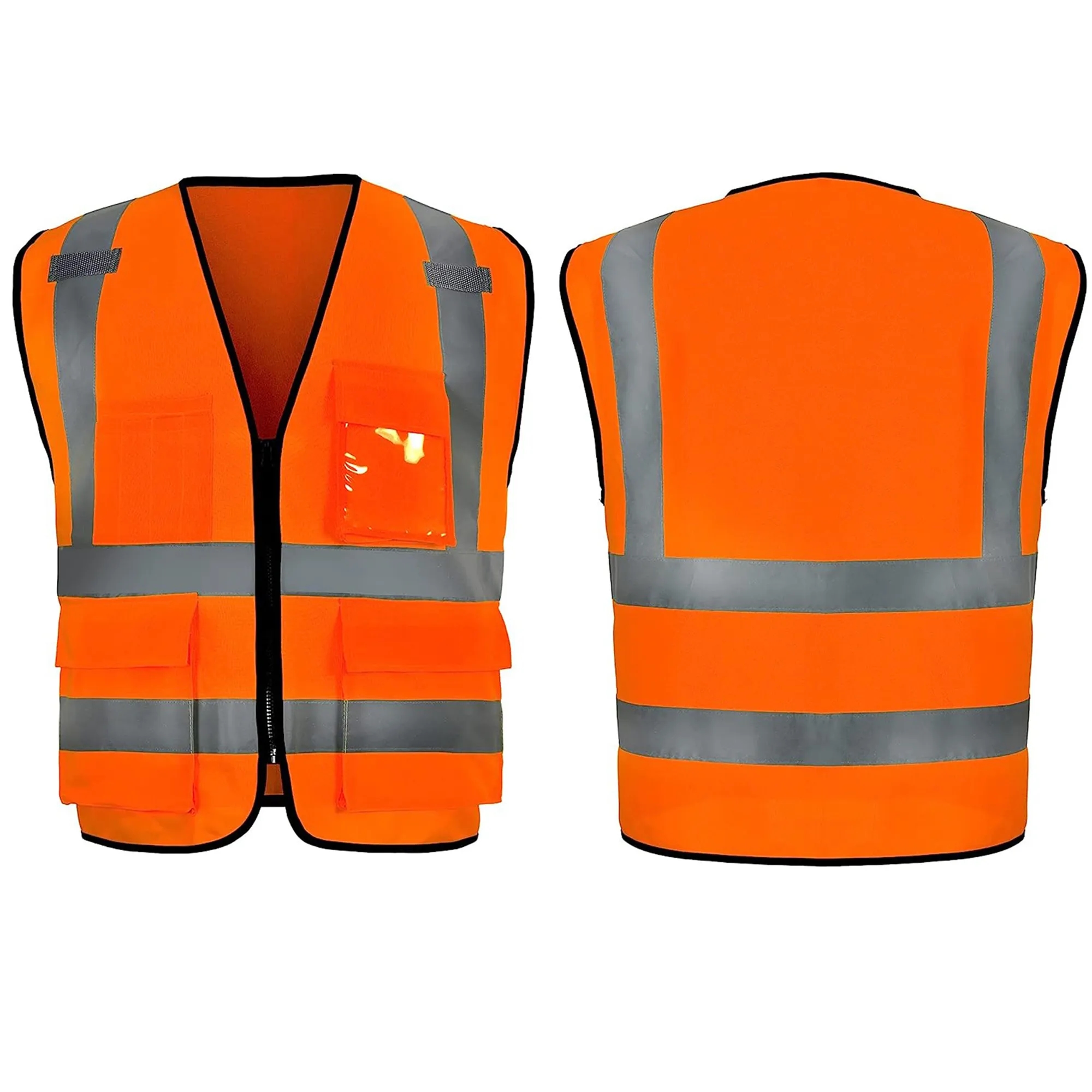 Mesh Safety Vest WIth Hig Visibility Band 2