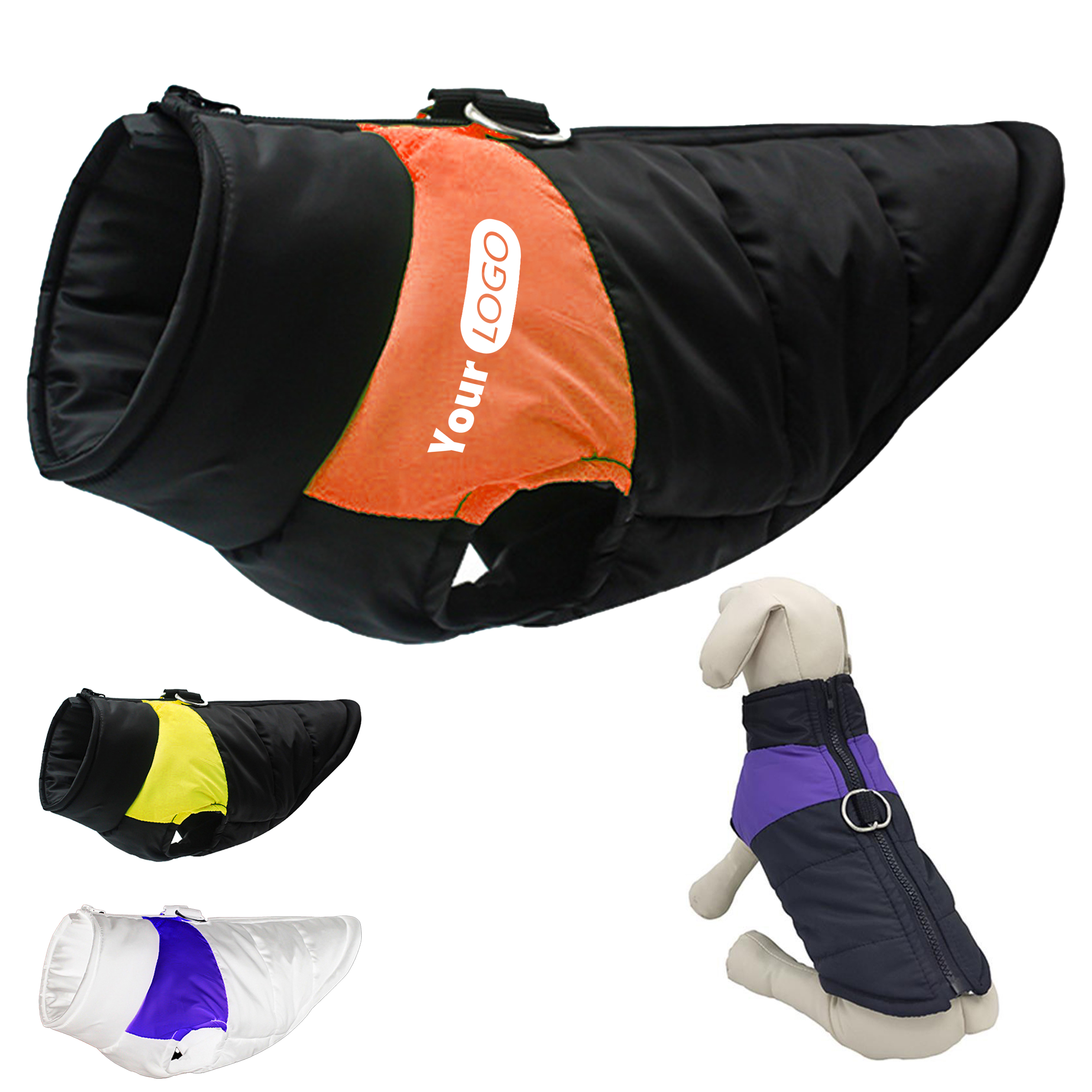 Cotton Practical And Lightweight Pet Coat With Easy Zipper Access 1