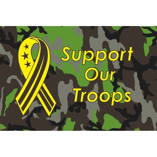 Support Our Troops Antenna Flags - Camouflage 2