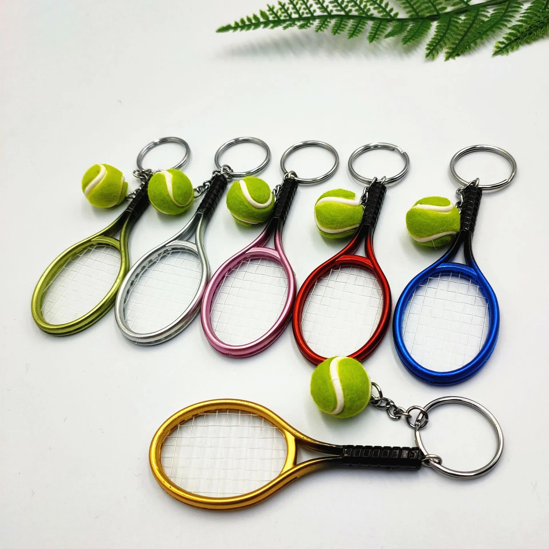 Mini Tennis Key Holder 6