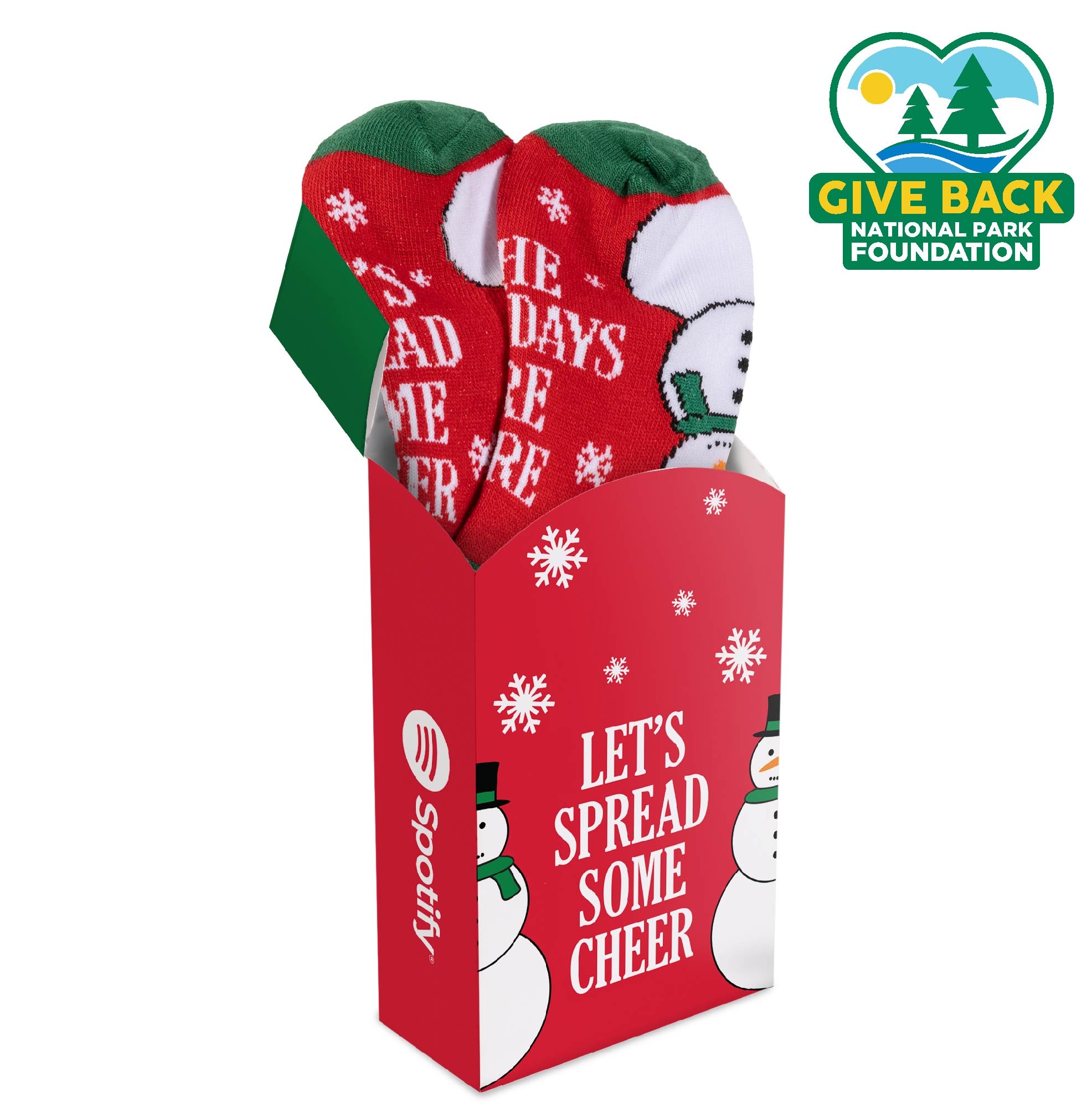 ACE Holiday Themed Socks in Flip Top Box 2
