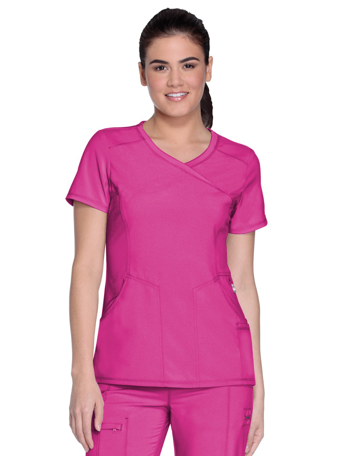 Infinity - Women's 4 Pocket Mock Wrap Top 32