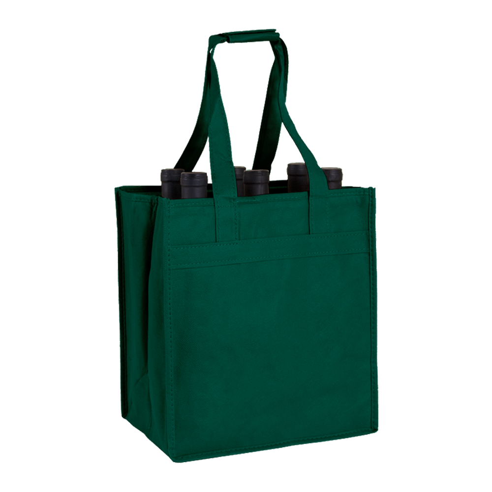 6-Bottle Non-Woven Tote 12