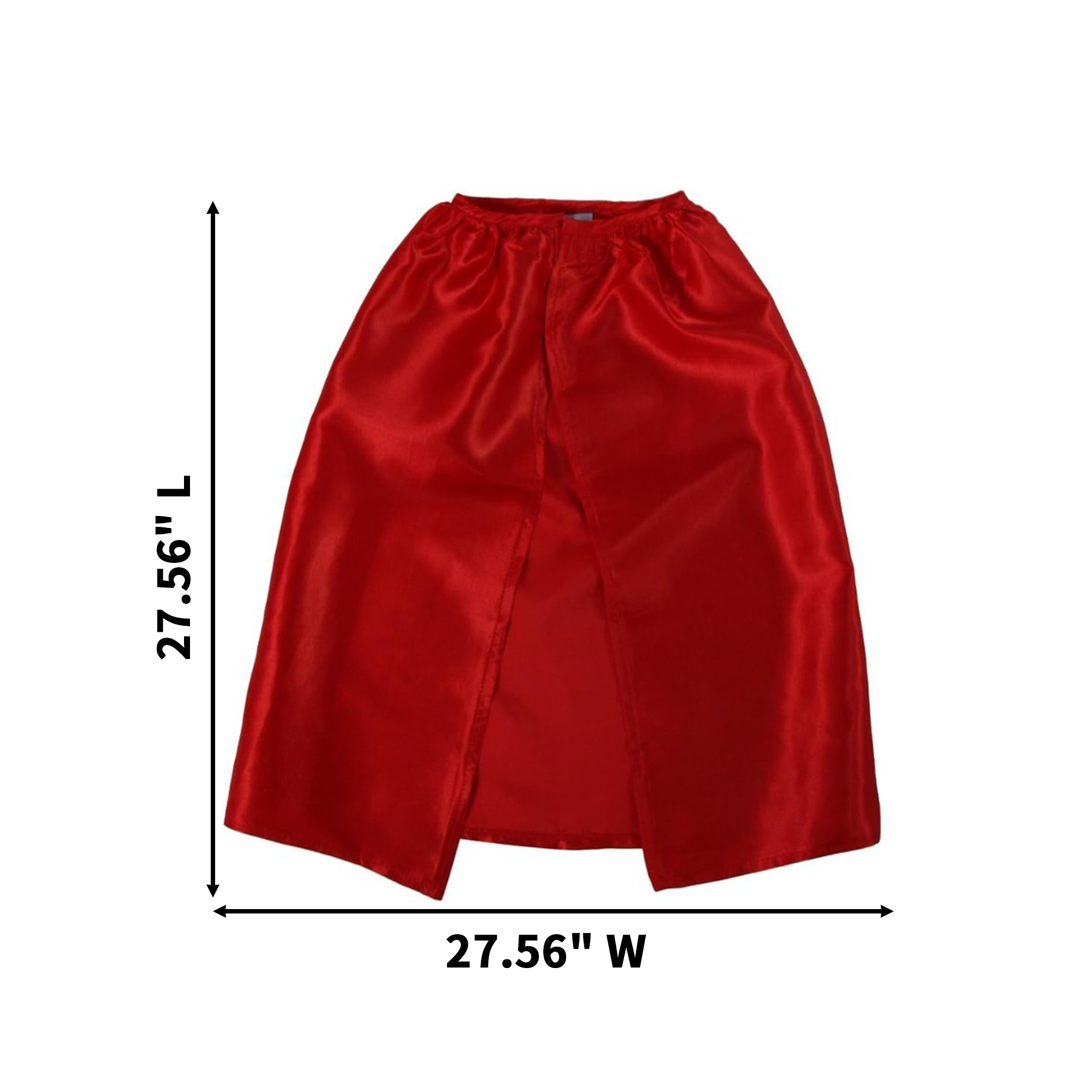 Satin Kids Superhero Cape With Adjustable Closure 3