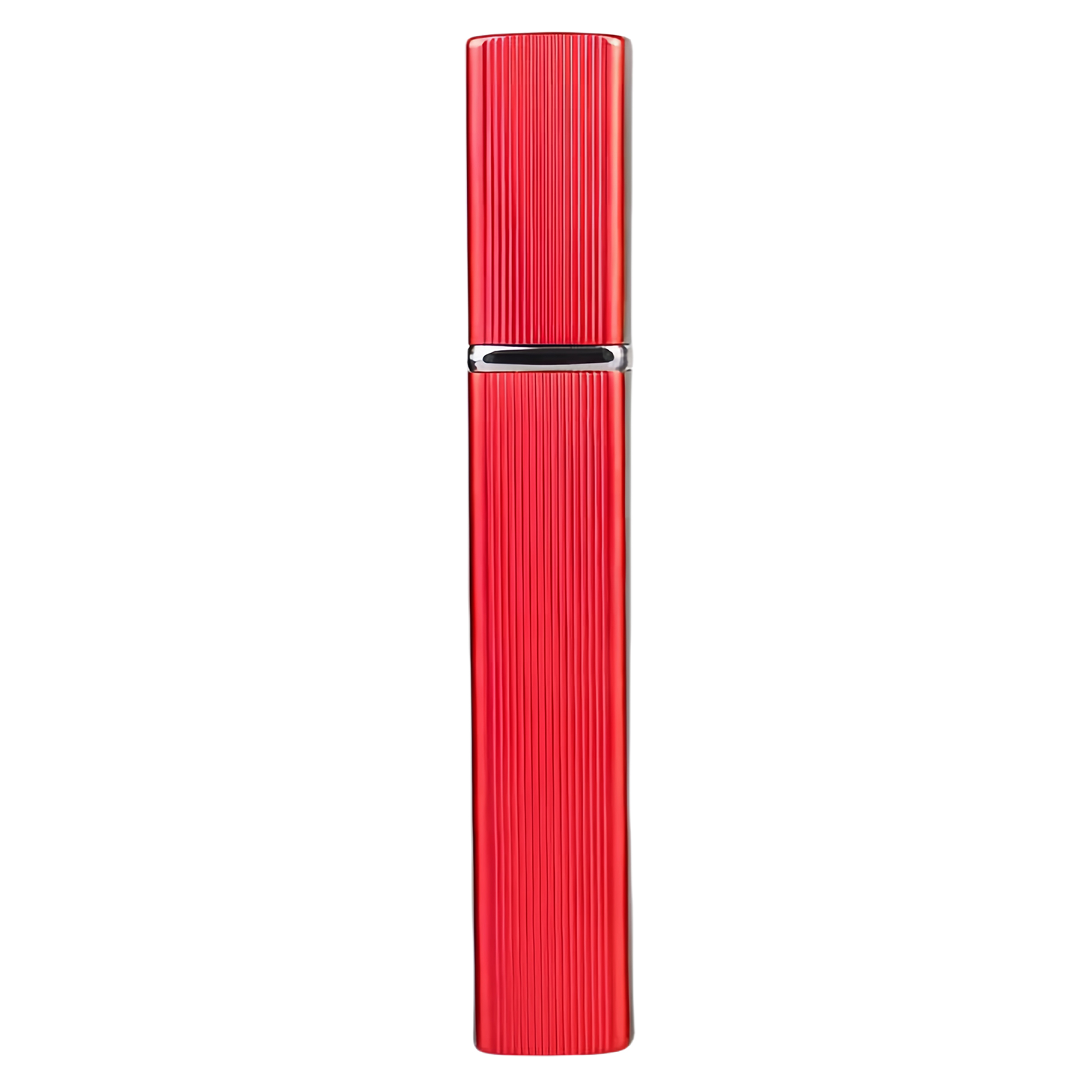 12ml Rectangular Striped Aluminum Perfume Bottle with Spray Pump 8