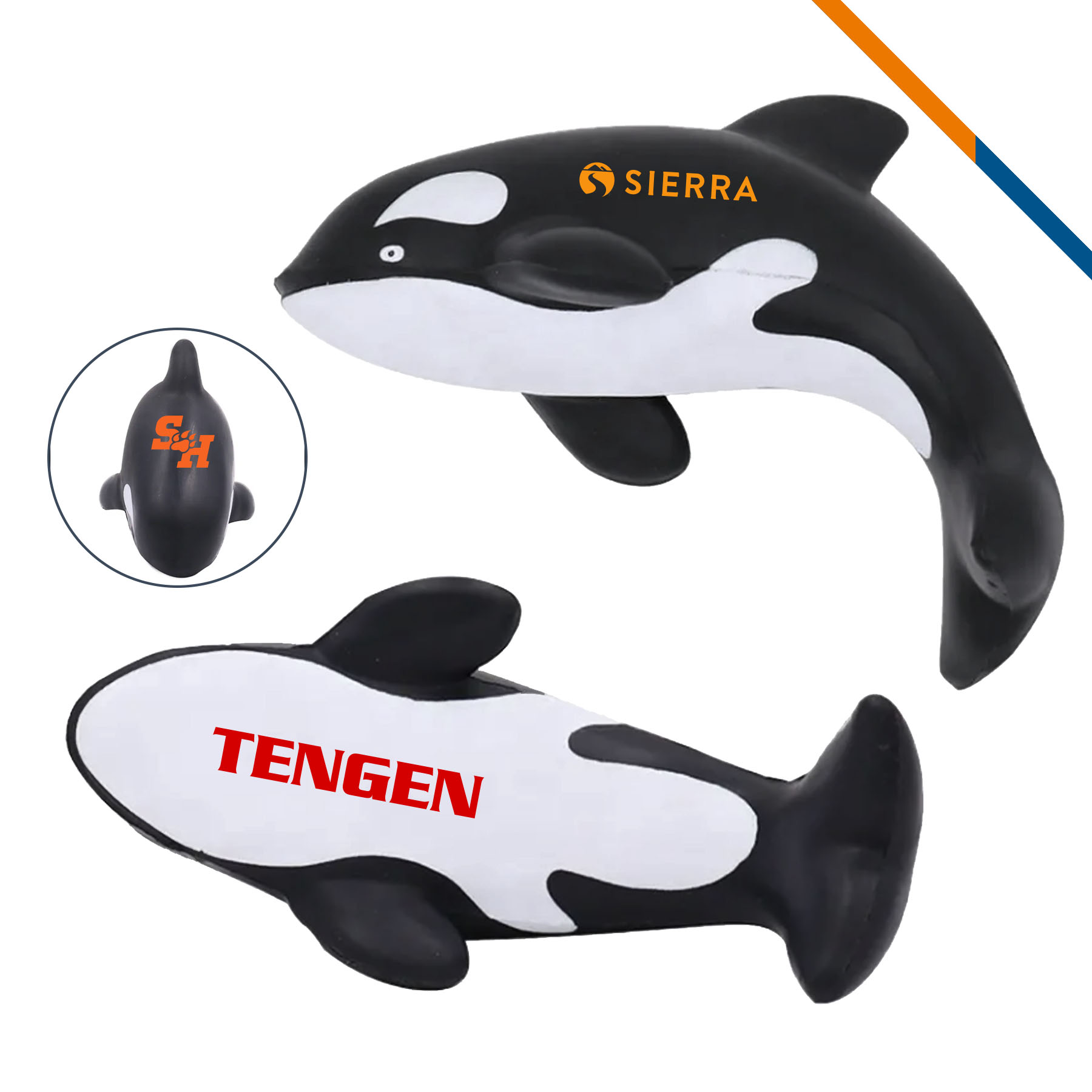 Nodin Killer Whale Stress Ball 2
