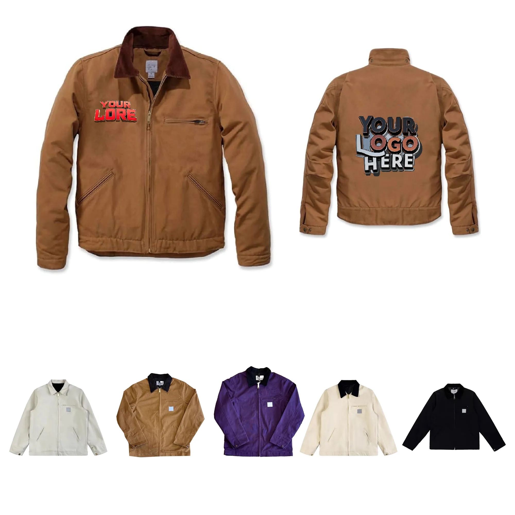 Lapel Work Jacket 3