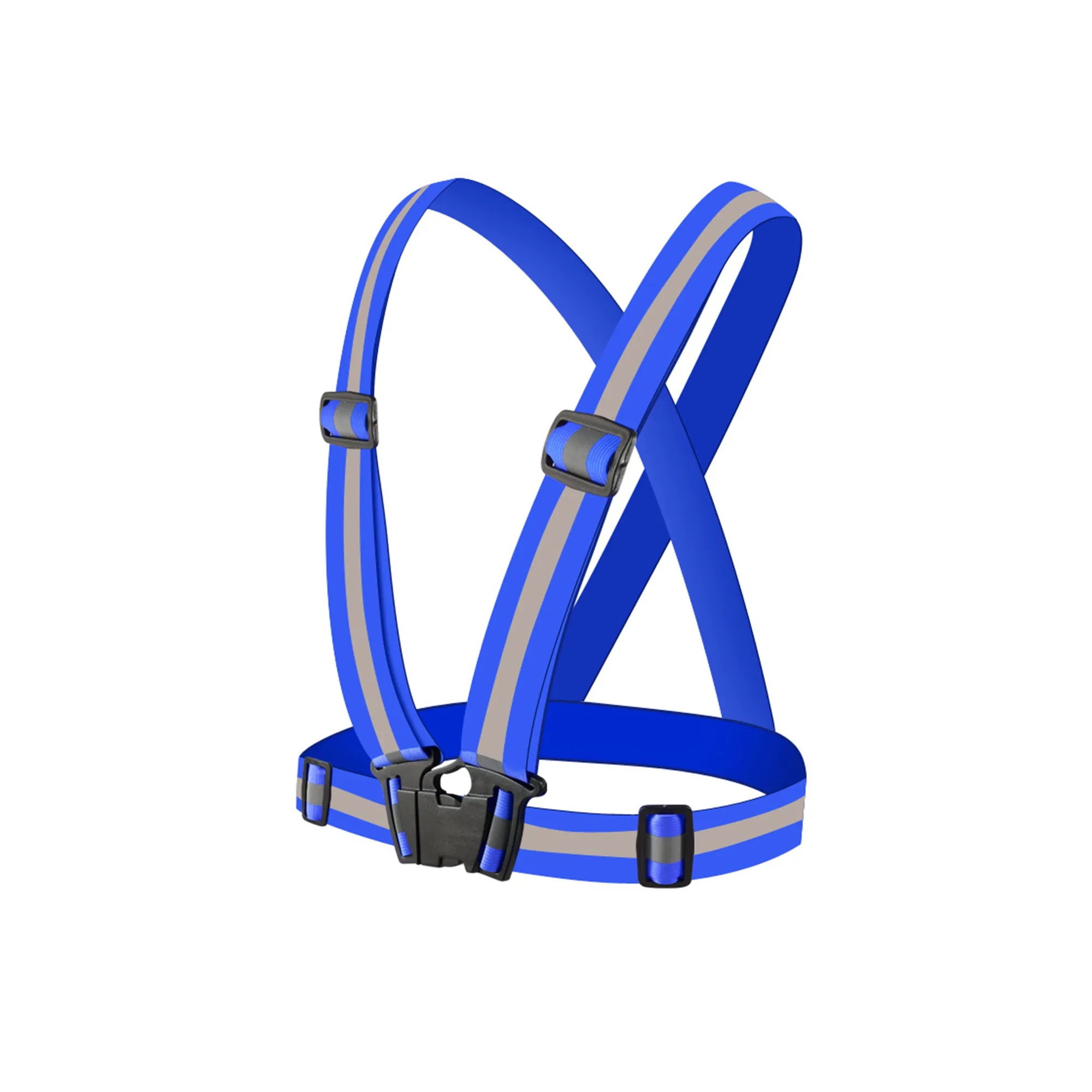 Simple Reflective Strap Traffic Safety Vest 2