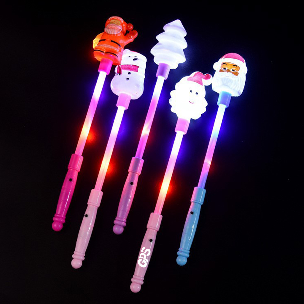 14 " Light Up Santa Wand 4