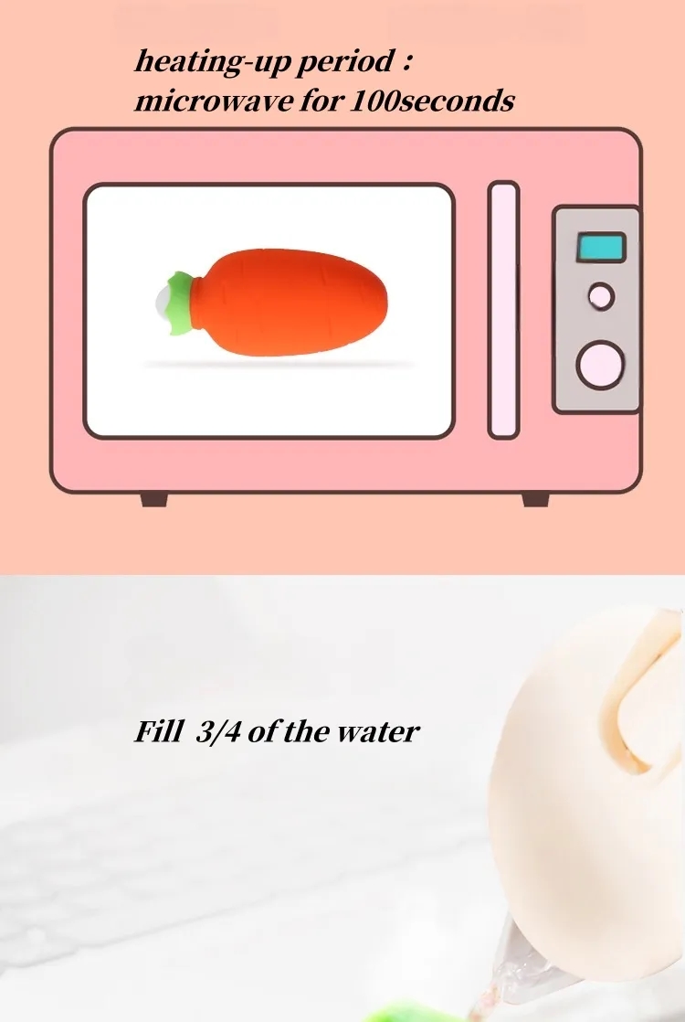 silicone hot water bag 2