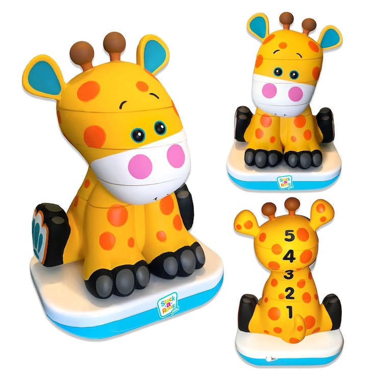 Infant Stacking Toys - Zoo Animals 3 Pack 1
