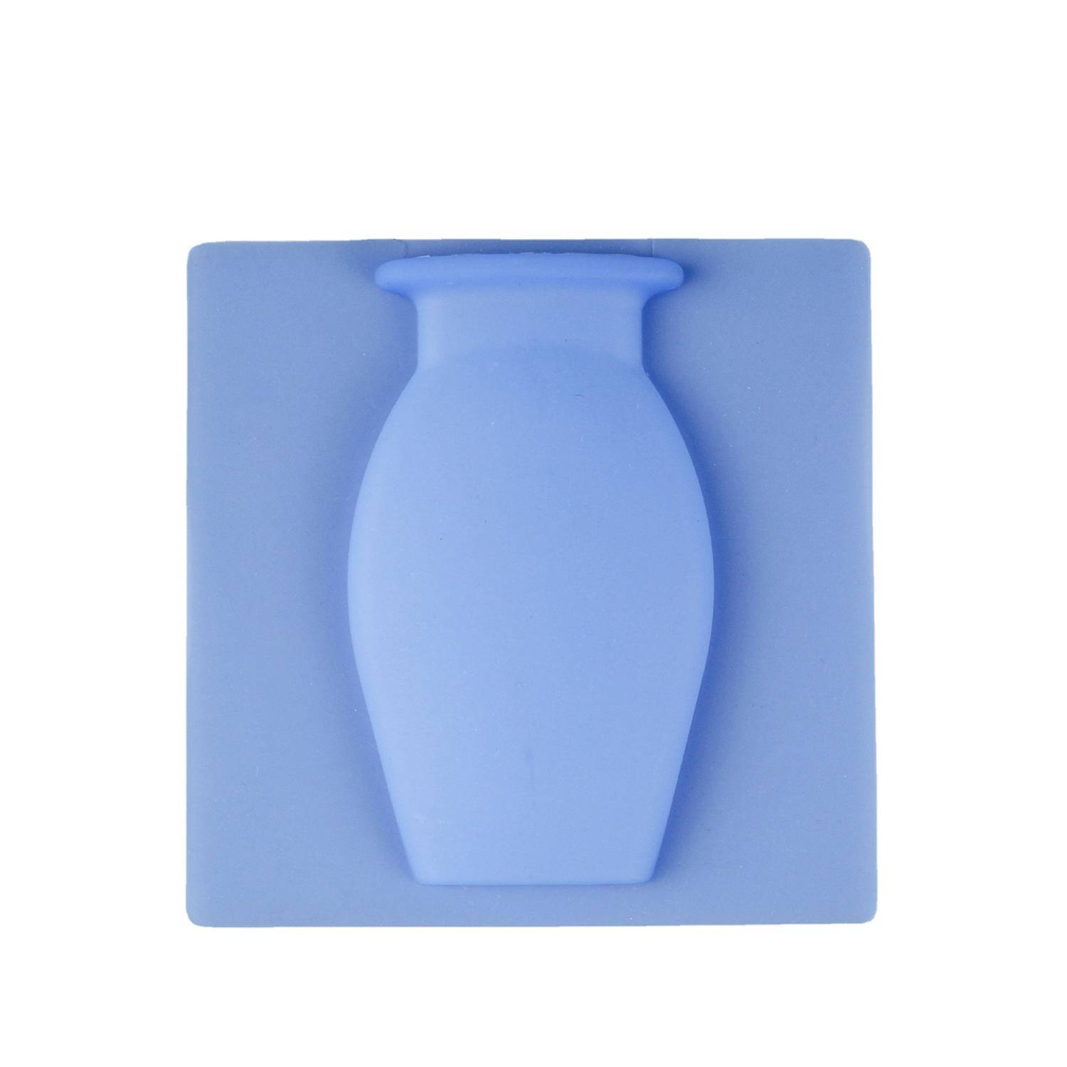 Reusable Wall-Mounted Silicone Flower Vase for Home Decor 7