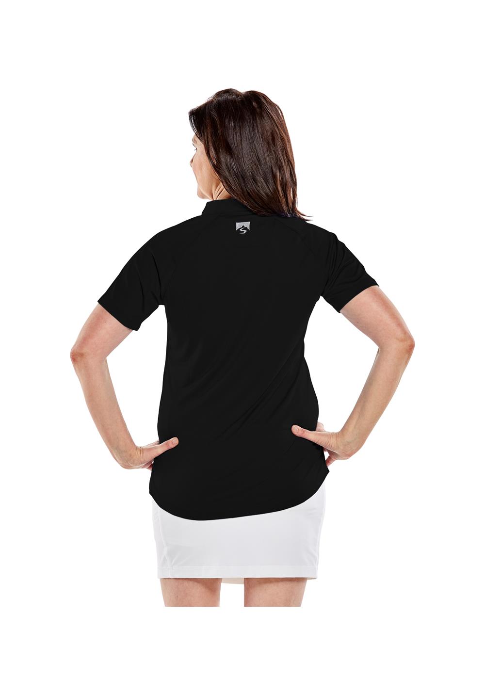 Storm Creek Women's Visionary II Solid Short Sleeve Polo 7
