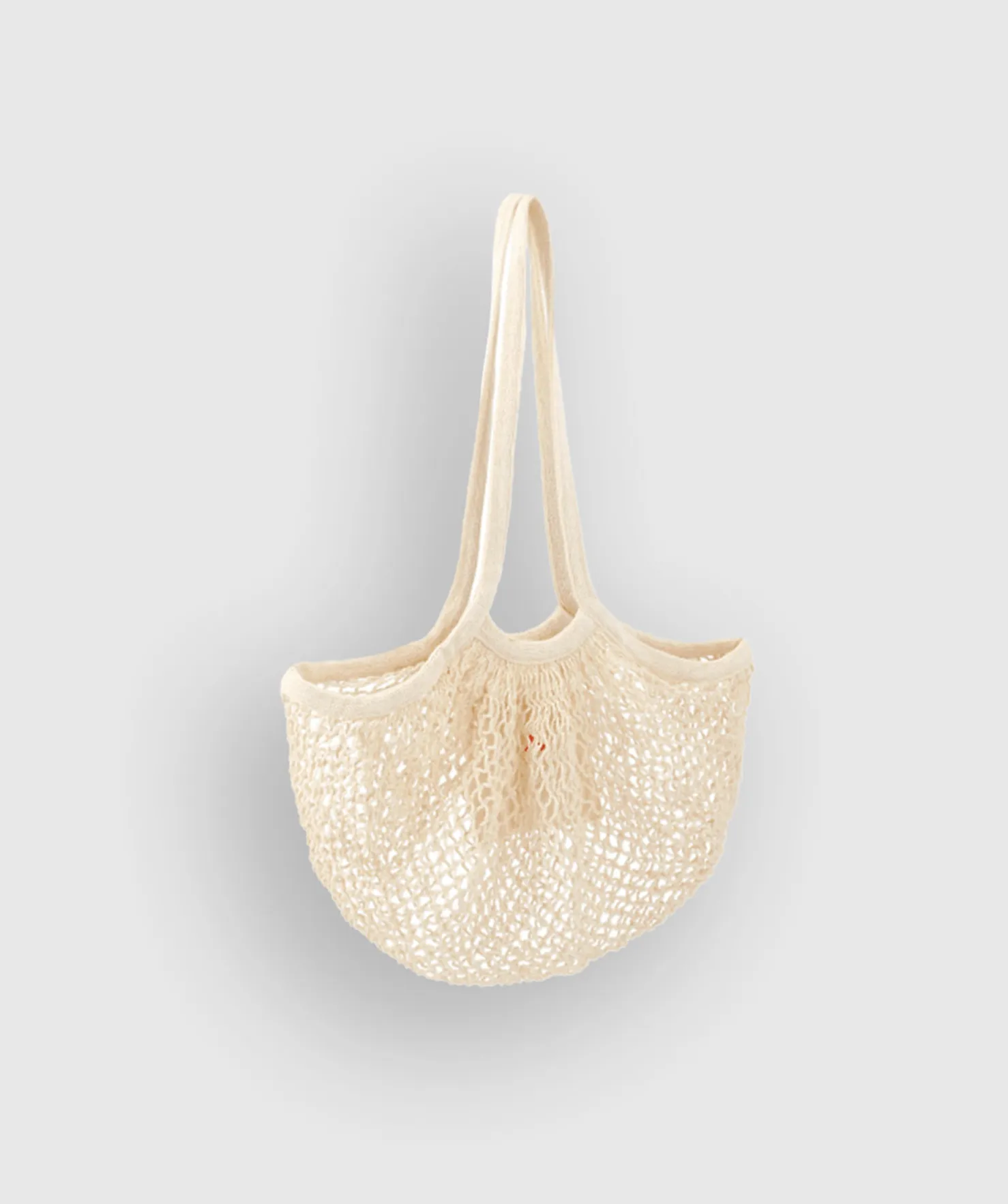 Cotton Mesh Market Tote, custom tote bag with logo imprint 3