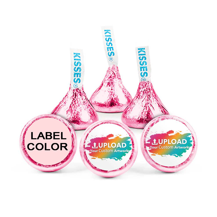 Wedding Photo Design - Hershey's Kisses w/ Full Color Label 17