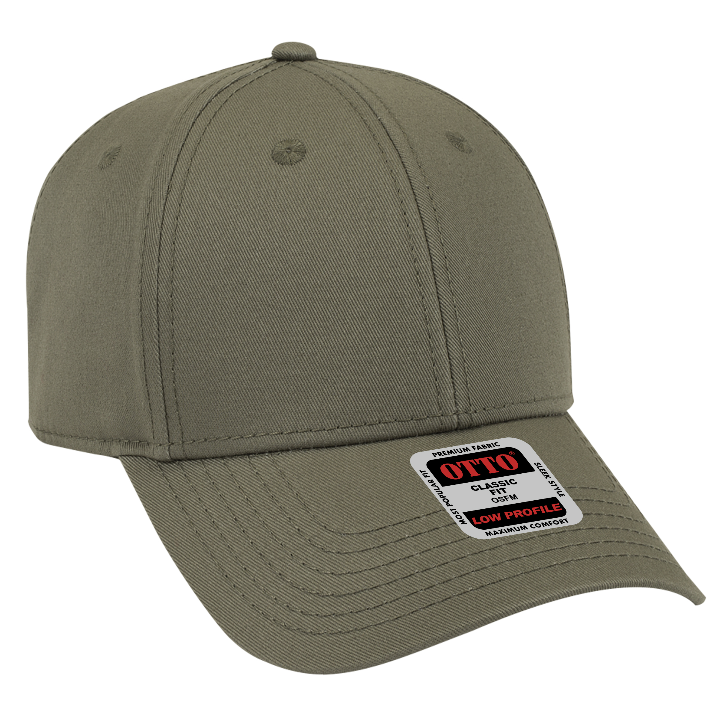 OTTO CAP® 6 Panel Low Profile Baseball Cap 49