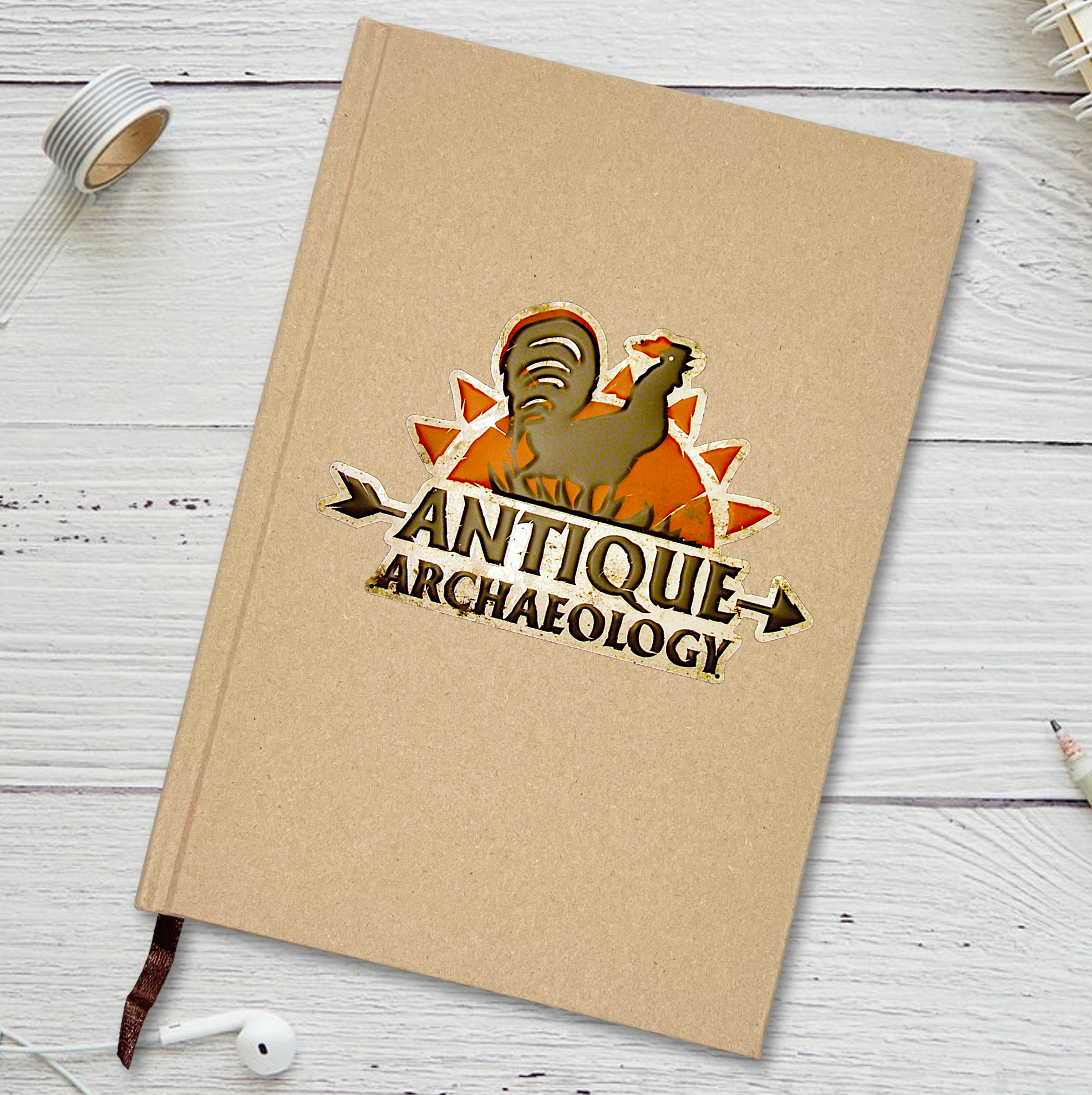 Hard Cover Kraft Paper Journal 11