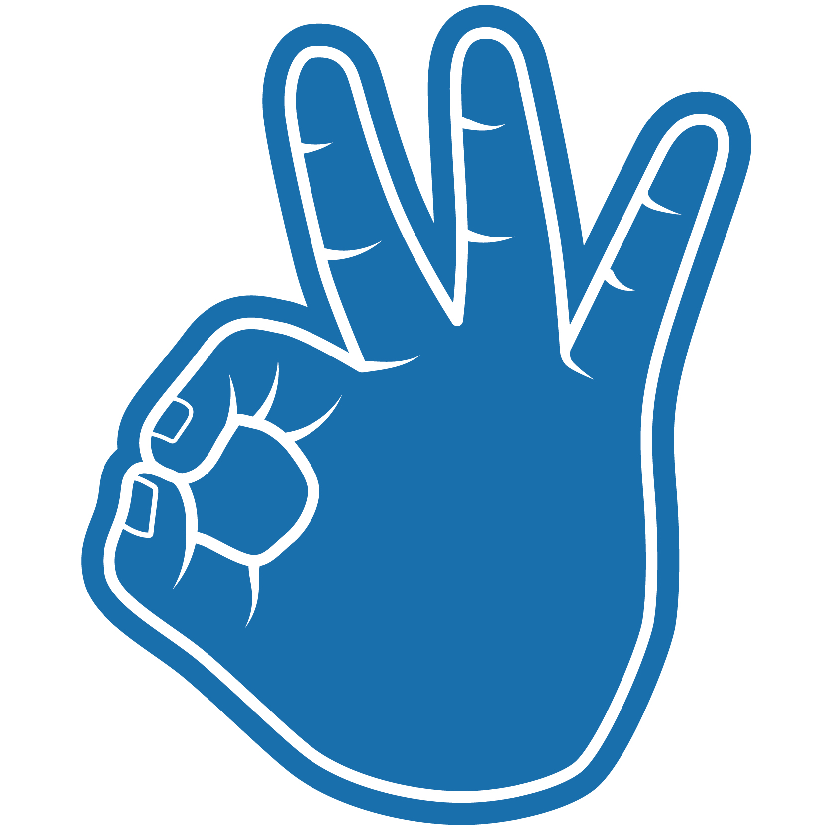 Basketball OK Hand 25