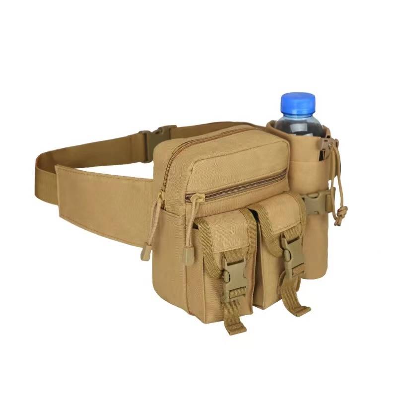 Outdoor Tactical Waist Slip Pack With Water Bottle Holder 2