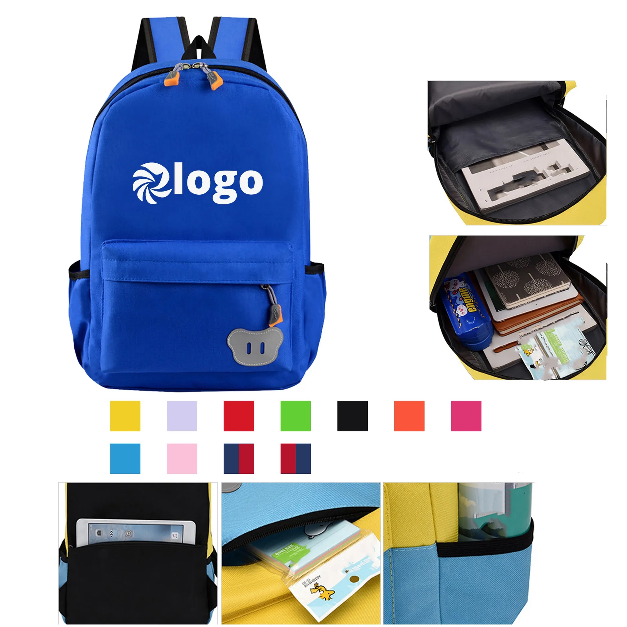 MOQ 10 Outdoor Travel School Backpack 8