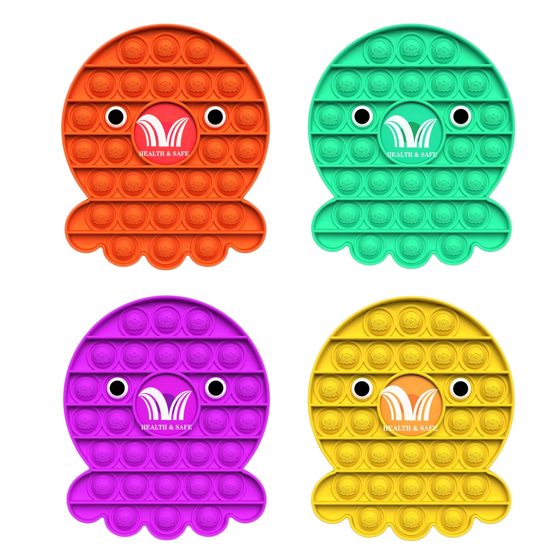 Octopus Push Pop Fidget Toy 2