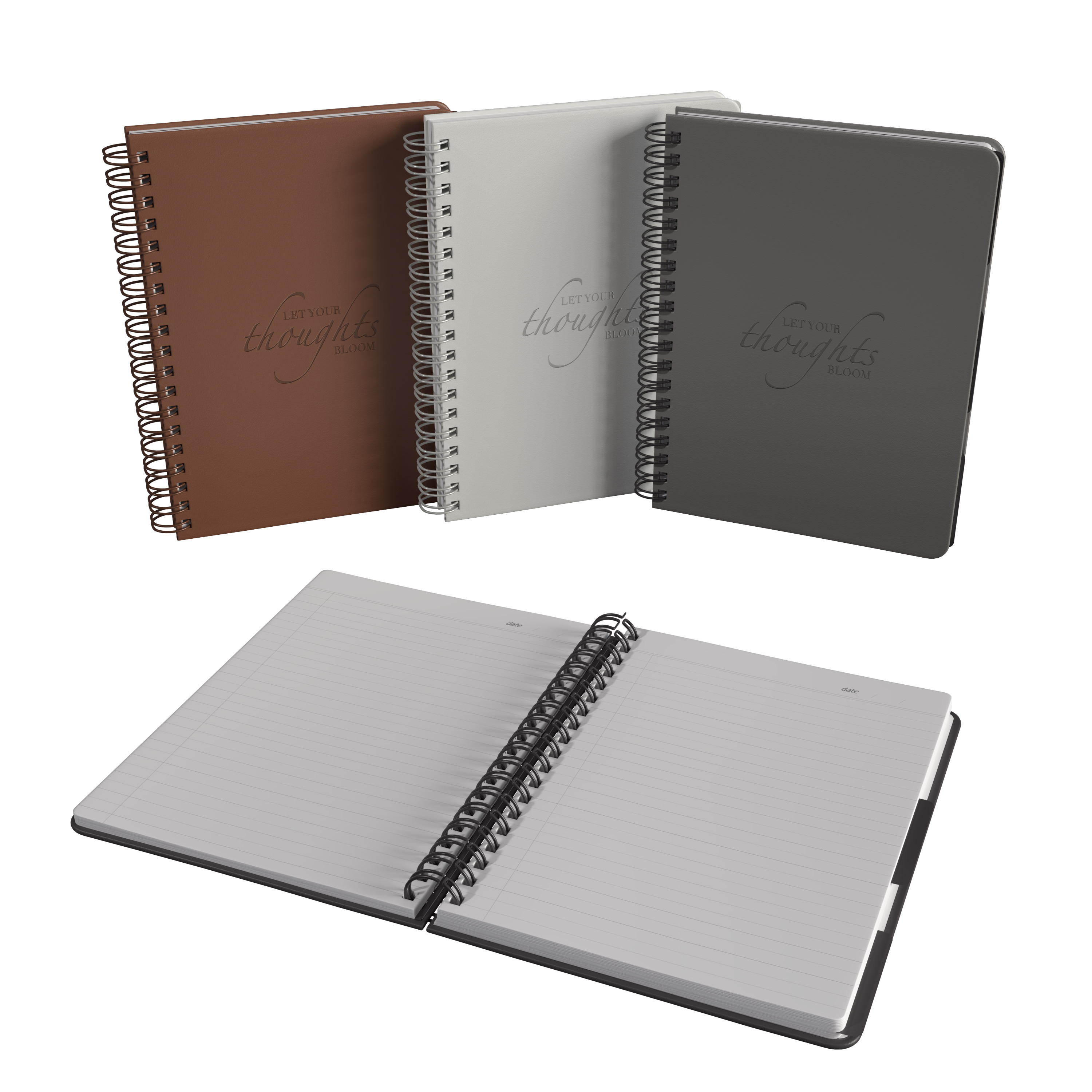 Aspen Hard Cover Spiral Journal 2